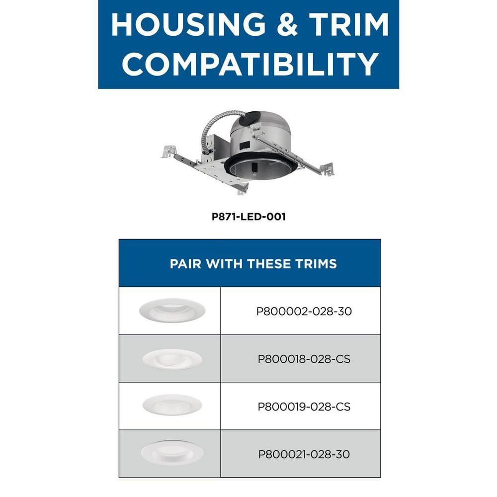 6" New Construction IC Rated Recessed Housing