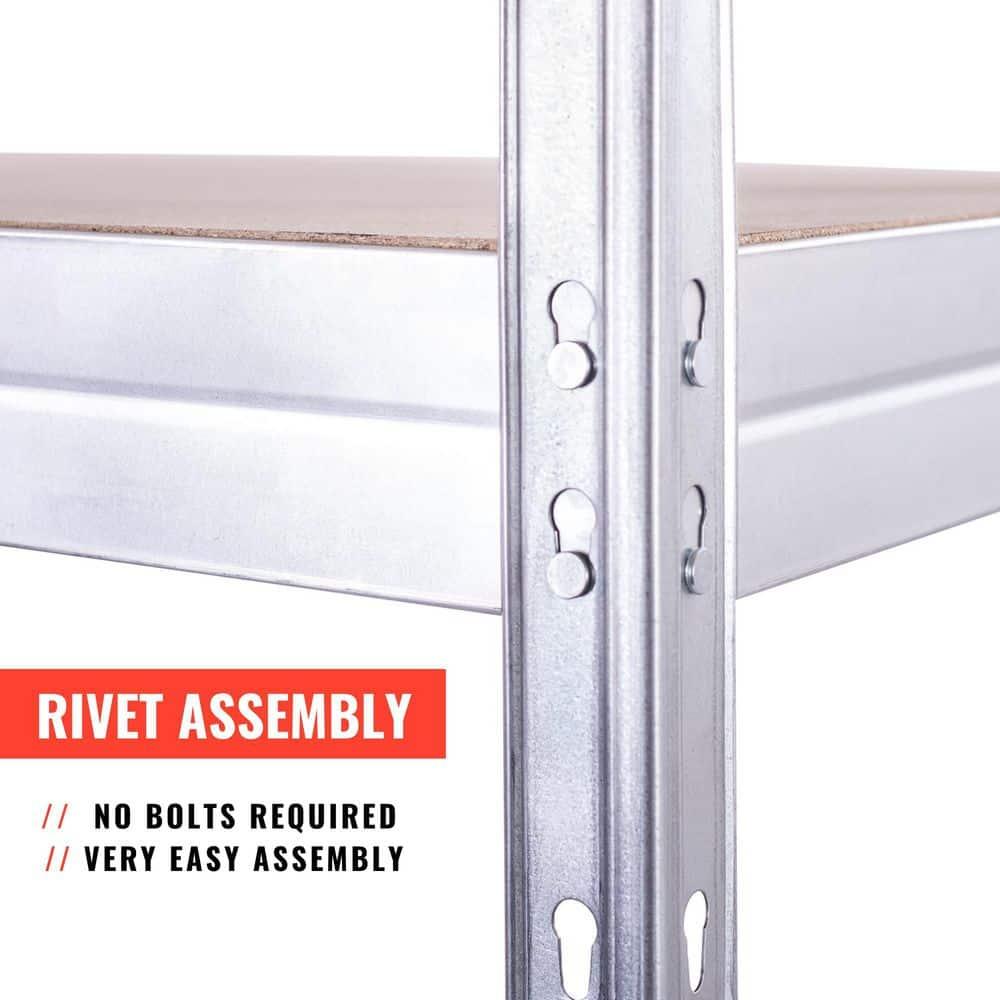 AR SHELVING AR Shelving Industrial Design Durable Stylish for Home, Office and Garage