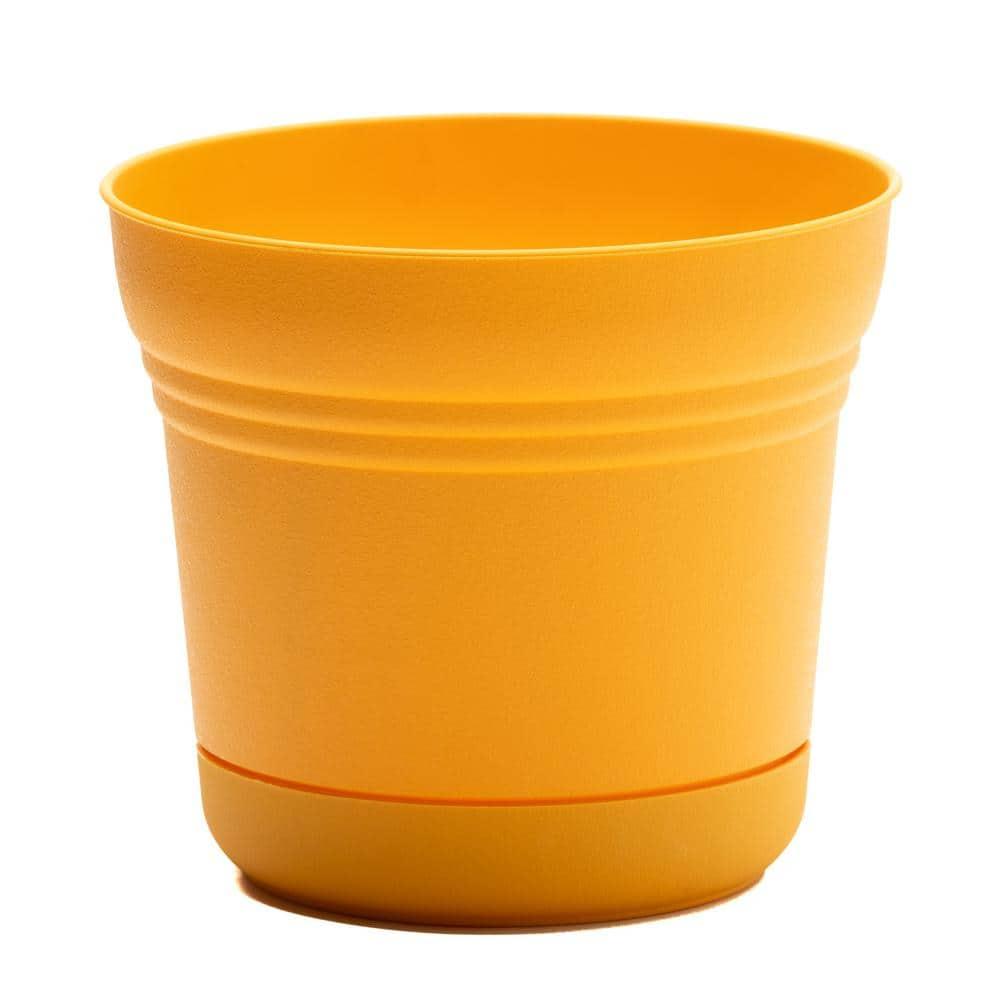 Bloem Saturn Planter with Saucer