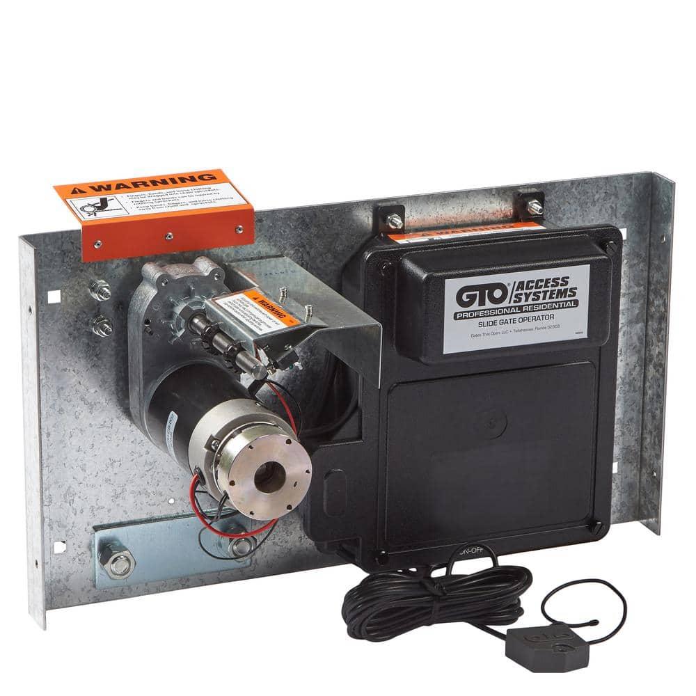 Linear Slide Gate,18"H,Solar PRO-SL2000B