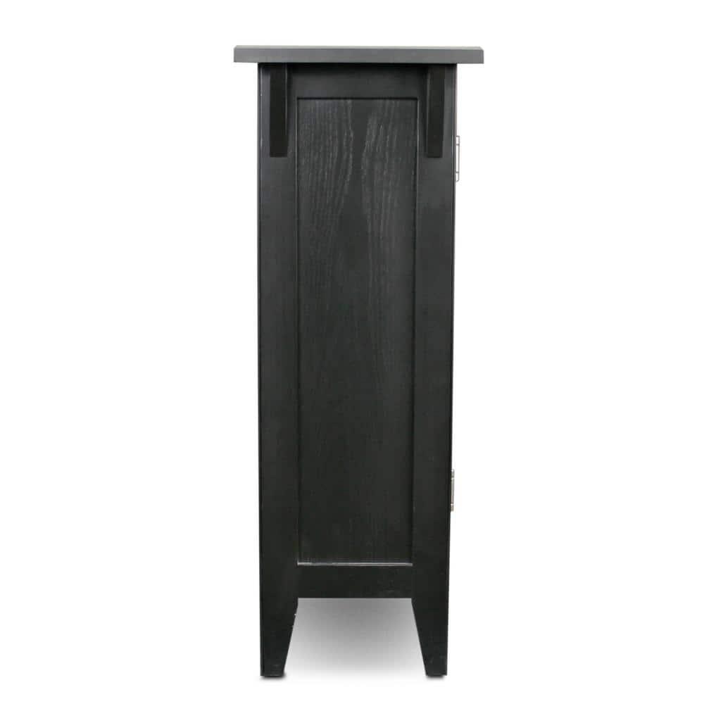 Mission Solid + Manufactured Wood Foyer Hall Cabinet Stand
