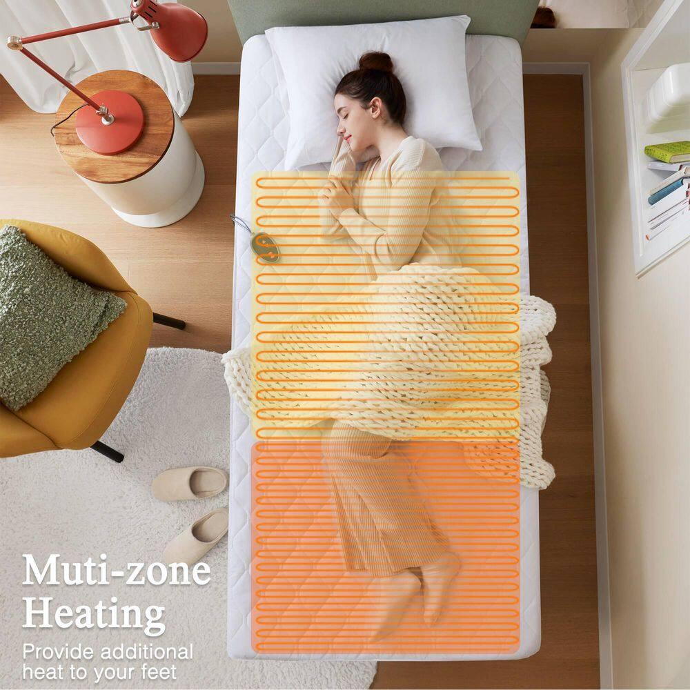 Beautyrest Cotton Blend Heated Mattress Pad