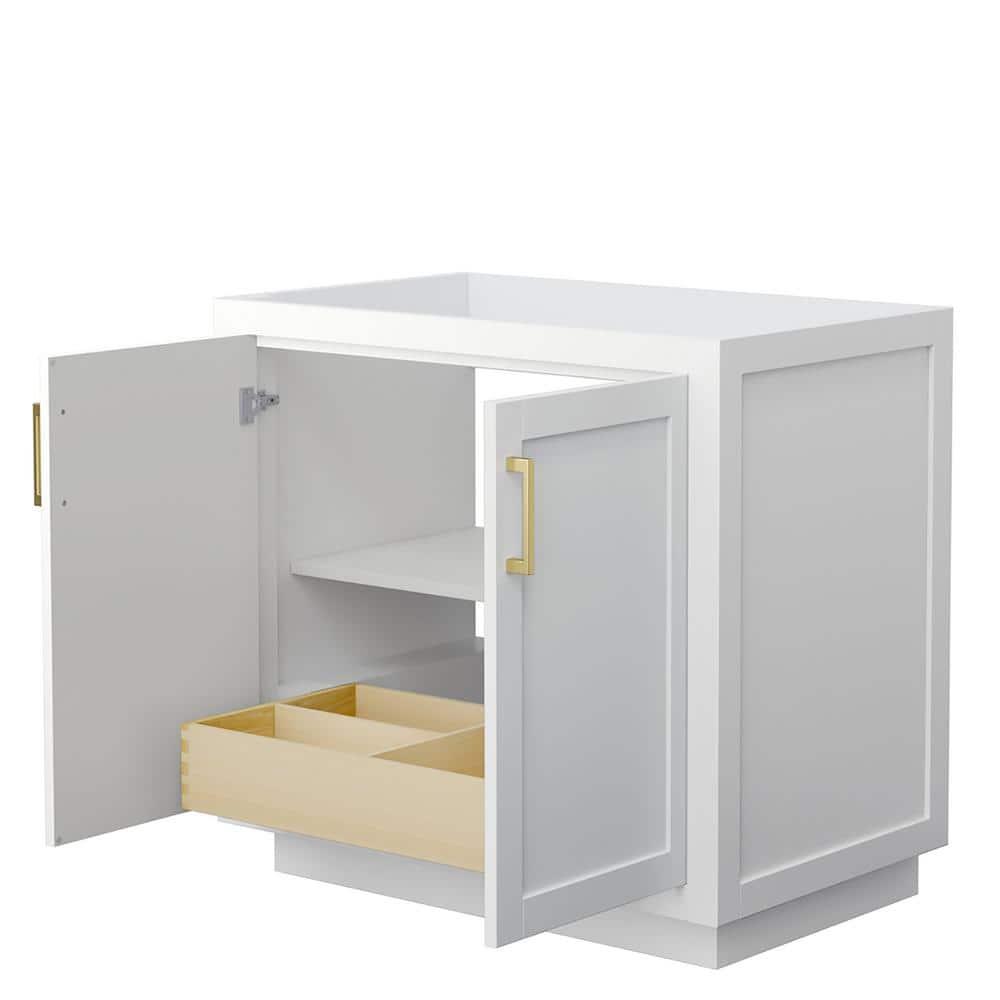 Wyndham Collection Miranda 35.25" Freestanding Single Bathroom Vanity Base Only
