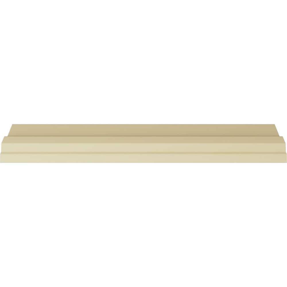 Ekena Millwork 5"H x 5"P x 7 1/8"F x 94 1/2"L Dentil Crown Moulding