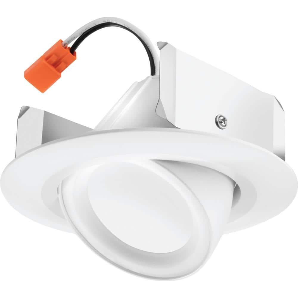 4'' Selectable Color Temperature Dimmable IC Rated Standard Recessed Lighting Kit