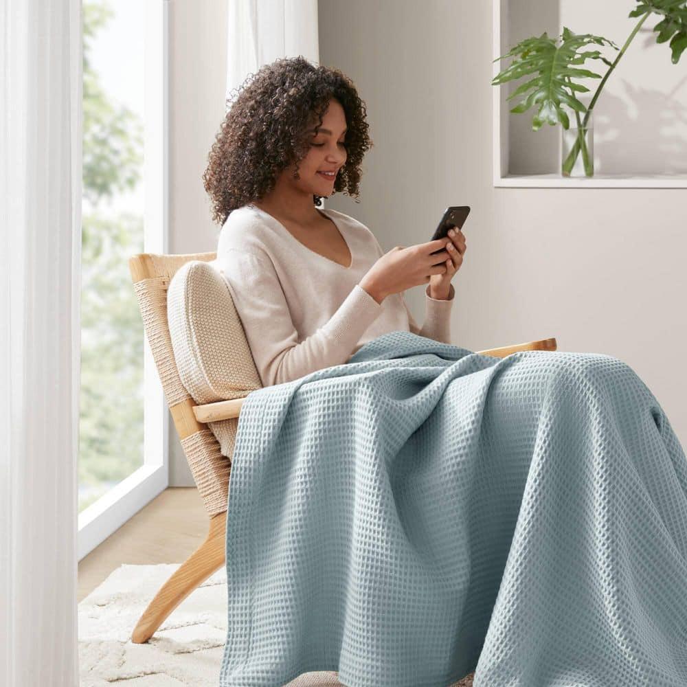 Waffle Weave Cotton Blanket