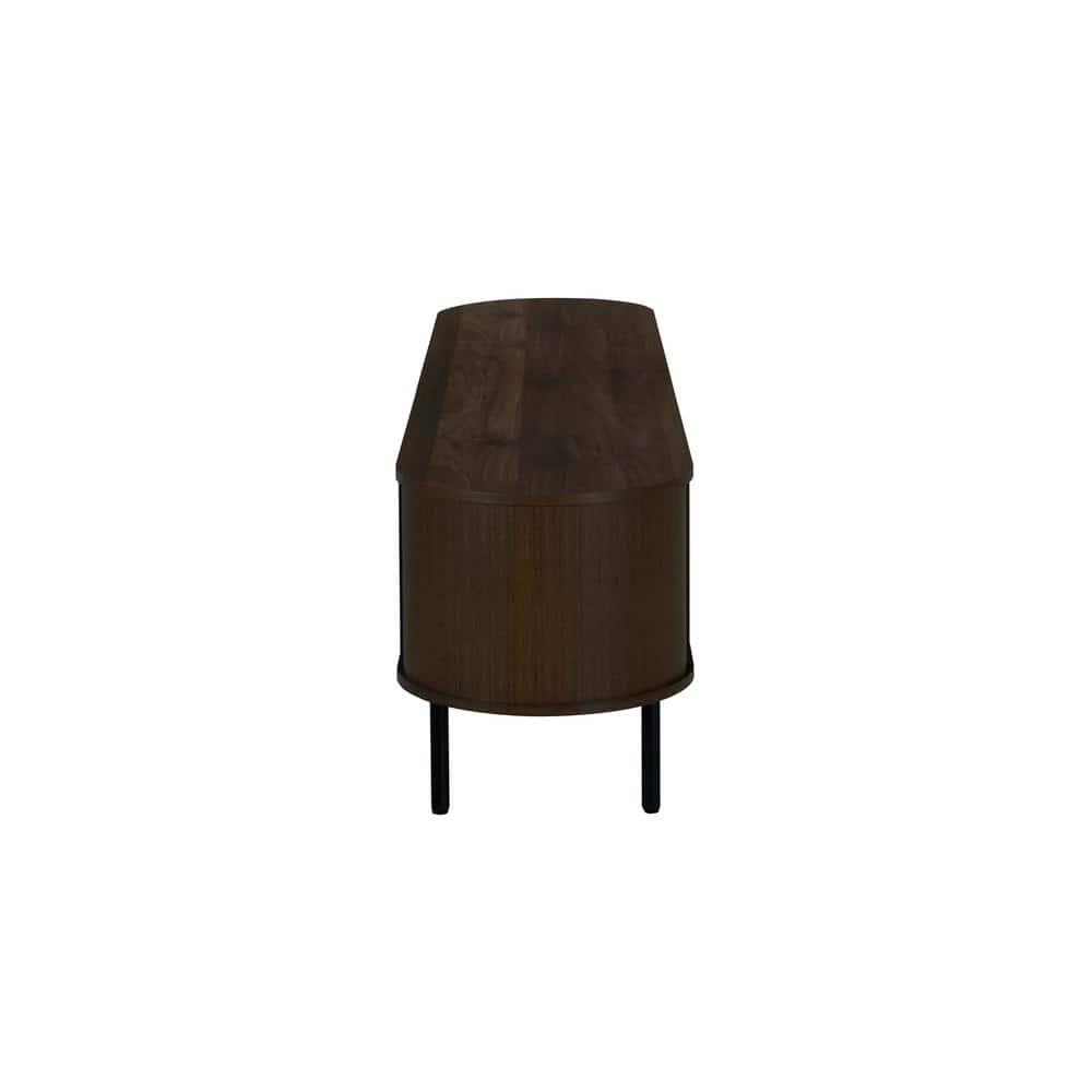 New Classic Furniture, Brax Walnut TV Stand, Brown
