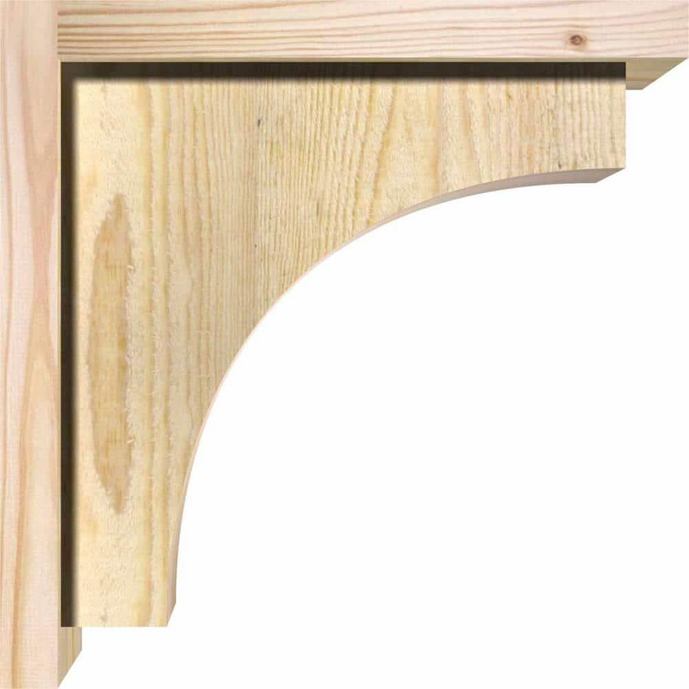 Ekena Millwork Huntington Corbel w/Backplate
