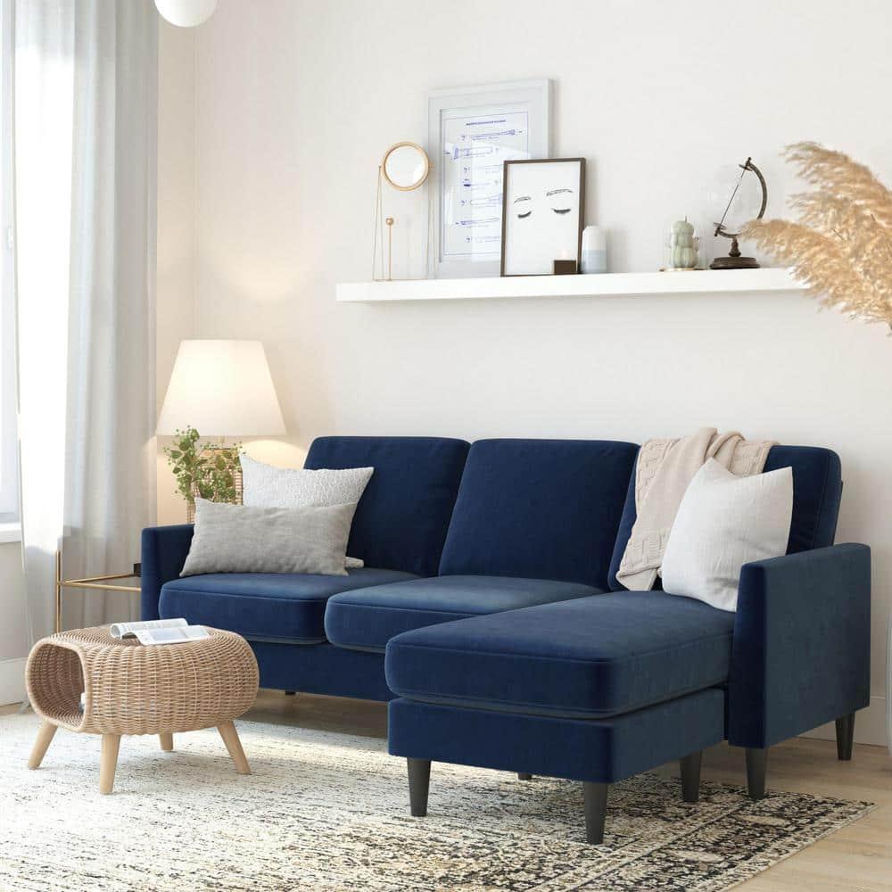 Winston 81.5" Wide Reversible Sofa & Chaise with Ottoman