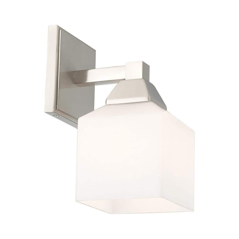 Livex Lighting Aragon 1 - Light Sconce in  Brushed Nickel