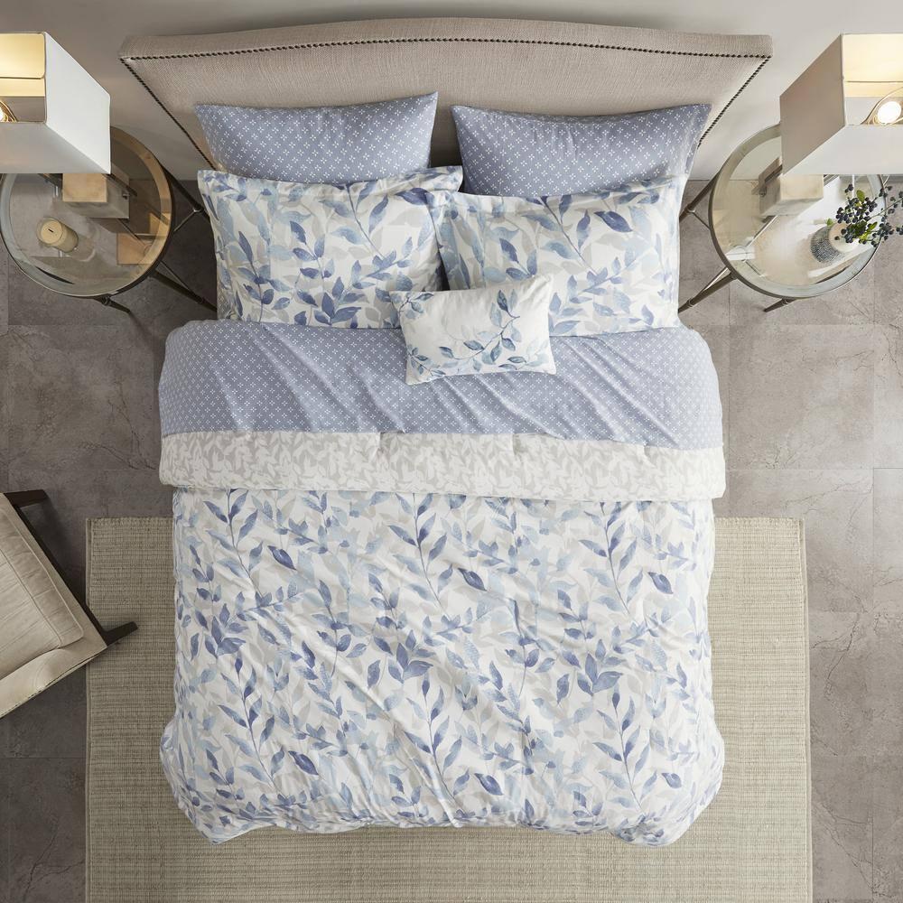 Sofia Microfiber Reversible Comforter Set with Bed Sheets