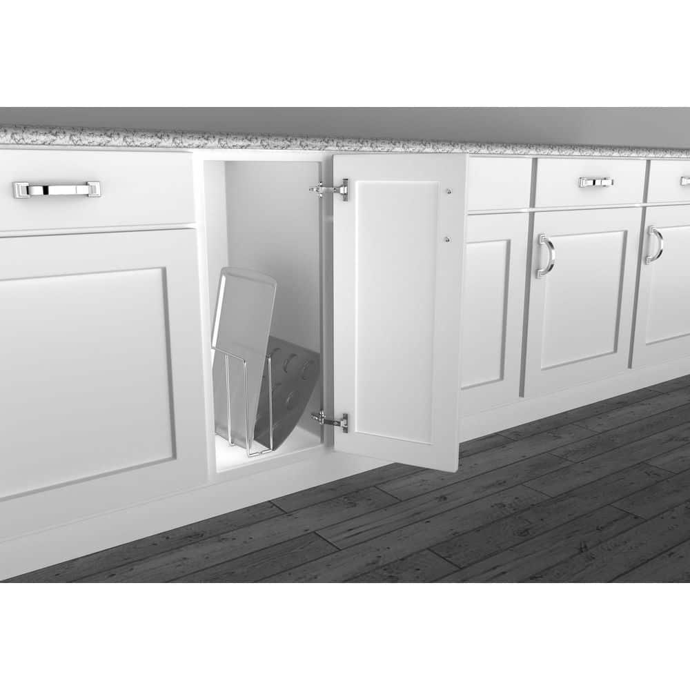 Rev-A-Shelf Rev-A-Shelf 596-10CR-52 Chrome U-Shaped Bakeware Cabinet Organizer (2 Pack) (Set of 2)