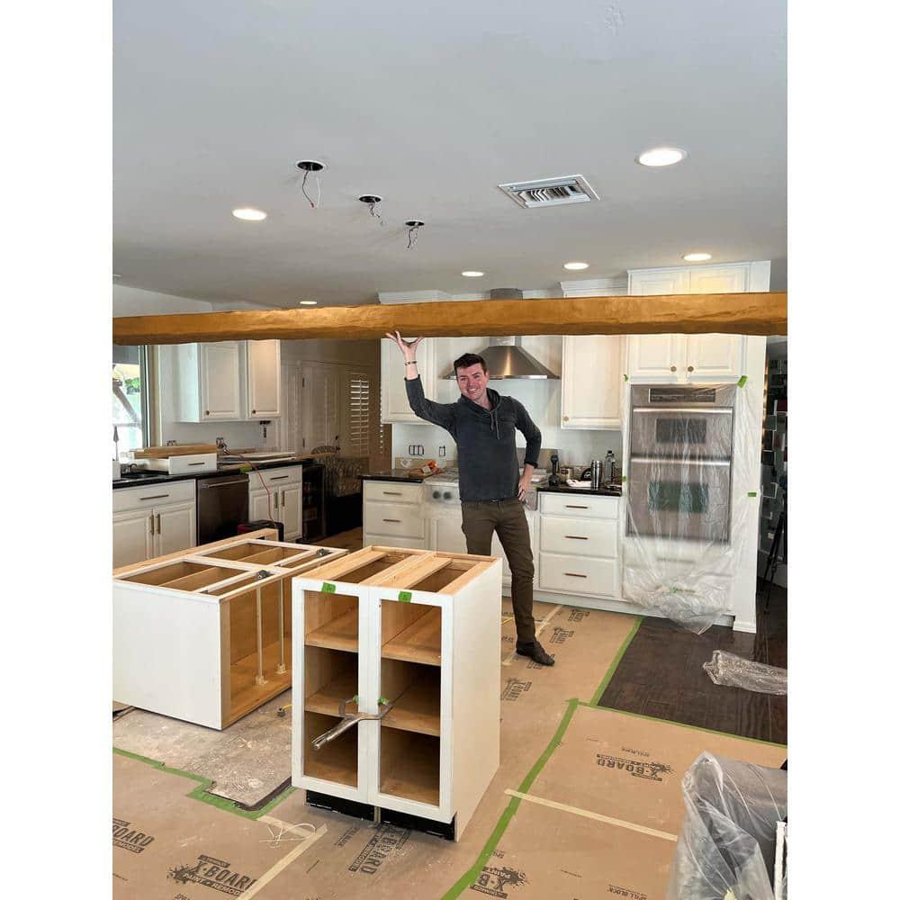 Architectural Products by Outwater L.L.C. 5-1/8 in x 8 in x 153 in Hand Hewn Faux Wood Beam