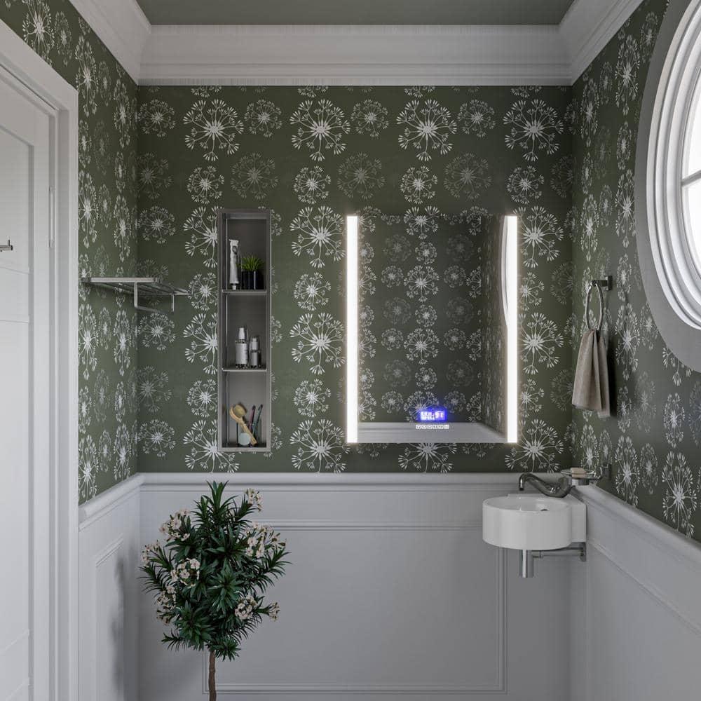 Alfi Brand ABC121 Alfi Brand 12'' White No Oval Bathroom Sink with Overflow