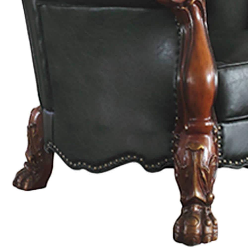 Dresden Faux Leather Armchair