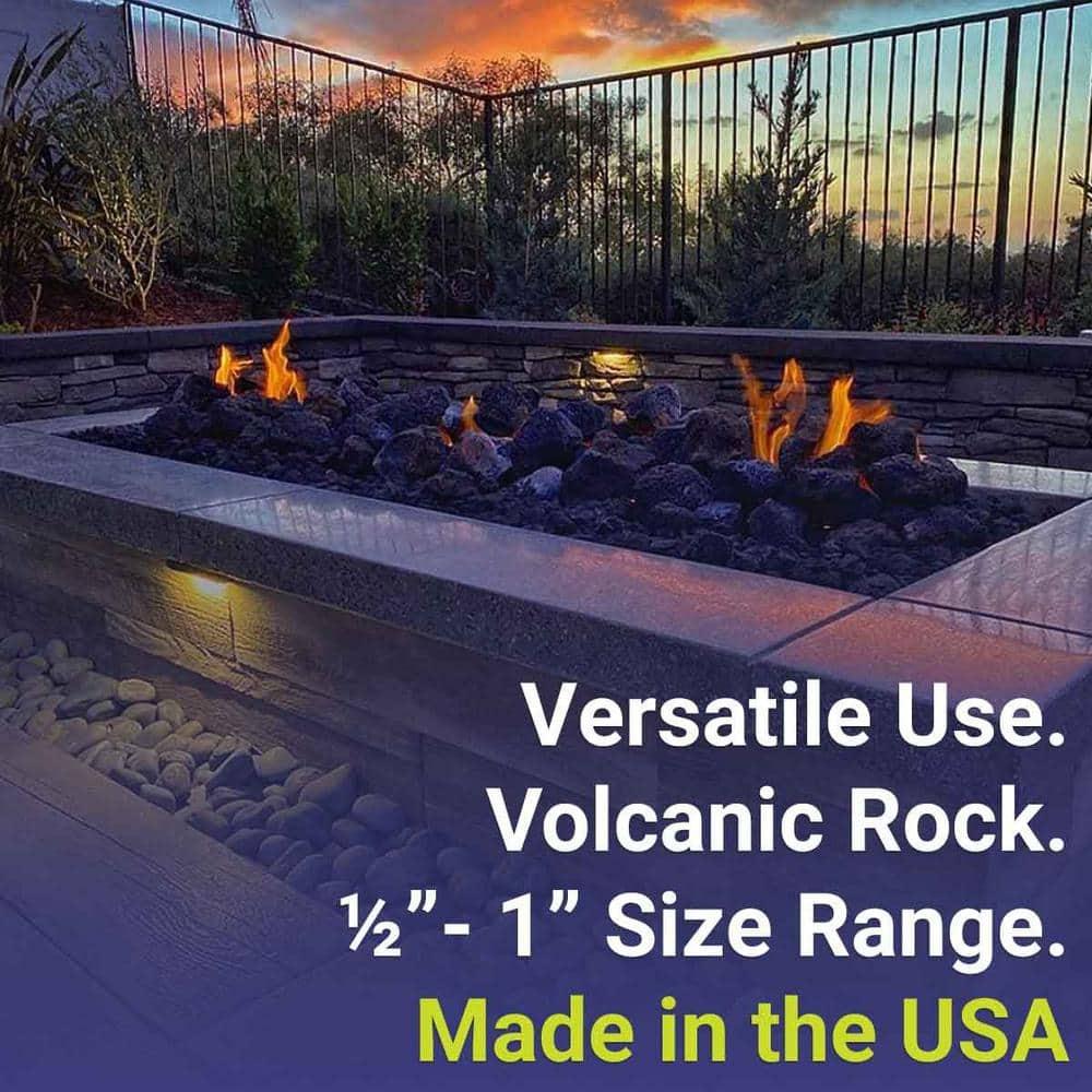 American Fireglass Lava Rock - 10 lbs.