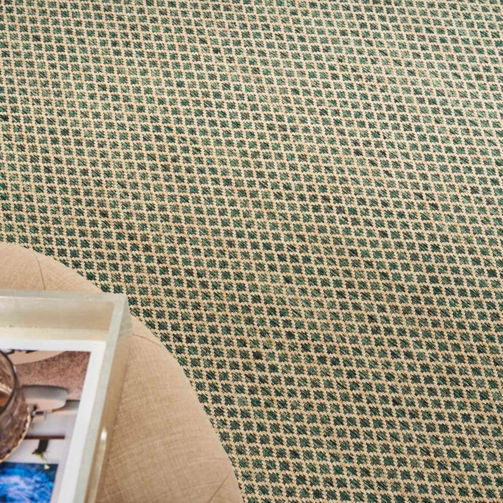 Hartigan Green Modern Indoor/Outdoor Rug