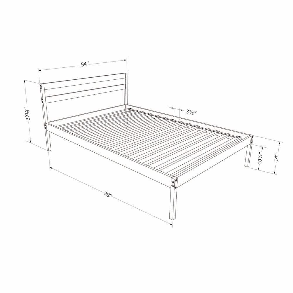 South Shore Sweedi Platform Standard Bed by South Shore