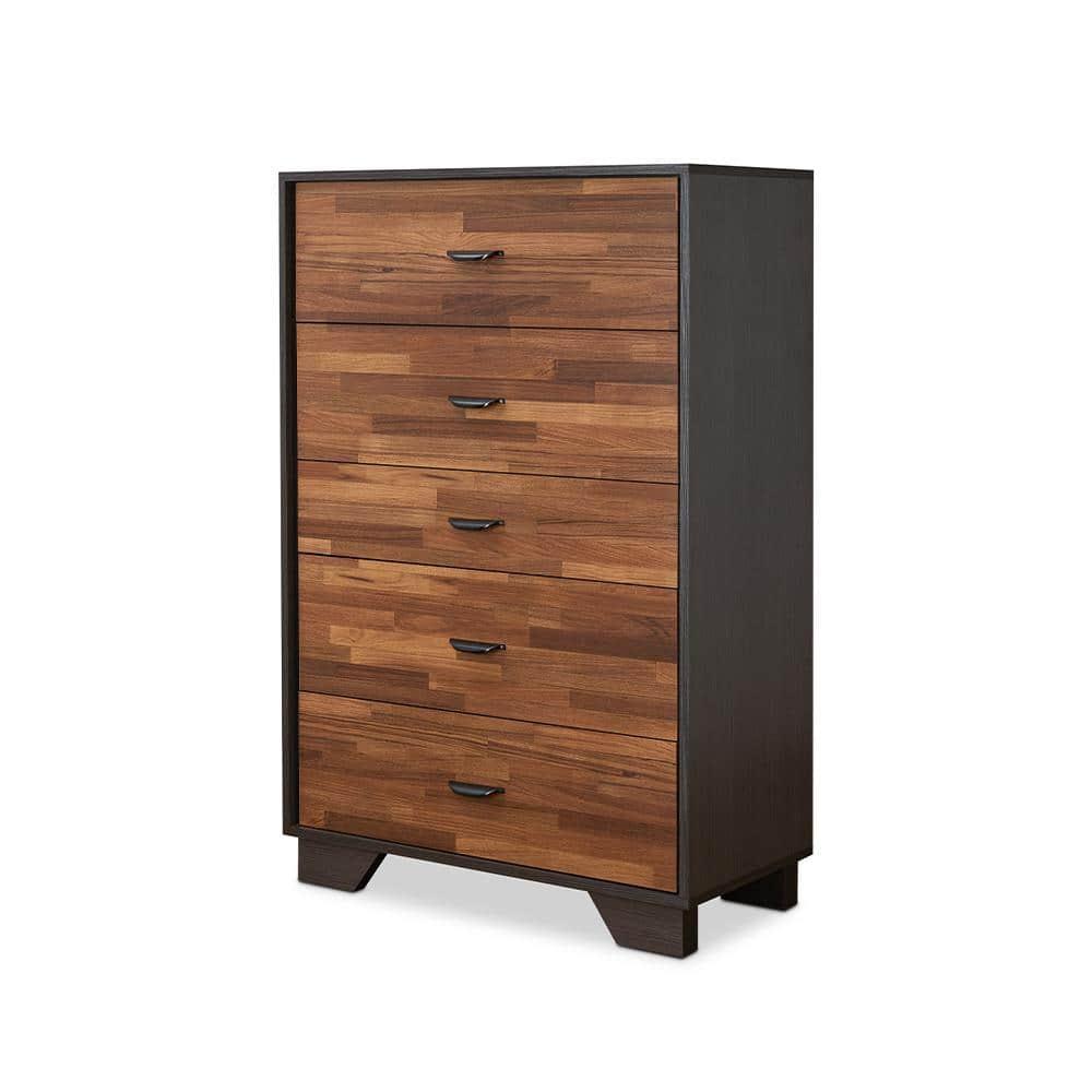 Acme Eloy Storage Chest in Walnut and Espresso