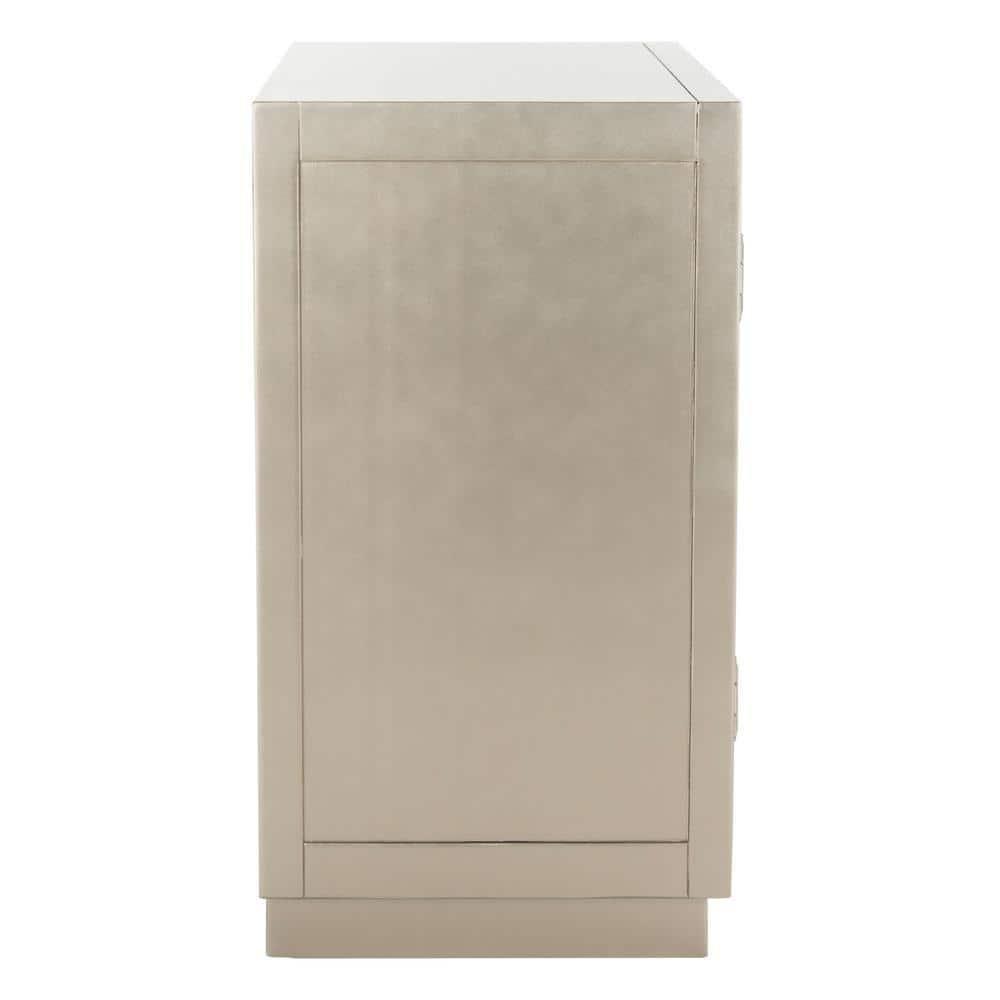 Kaia 2 Door Chest - CHS6404 - Champagne/Mirror - Safavieh