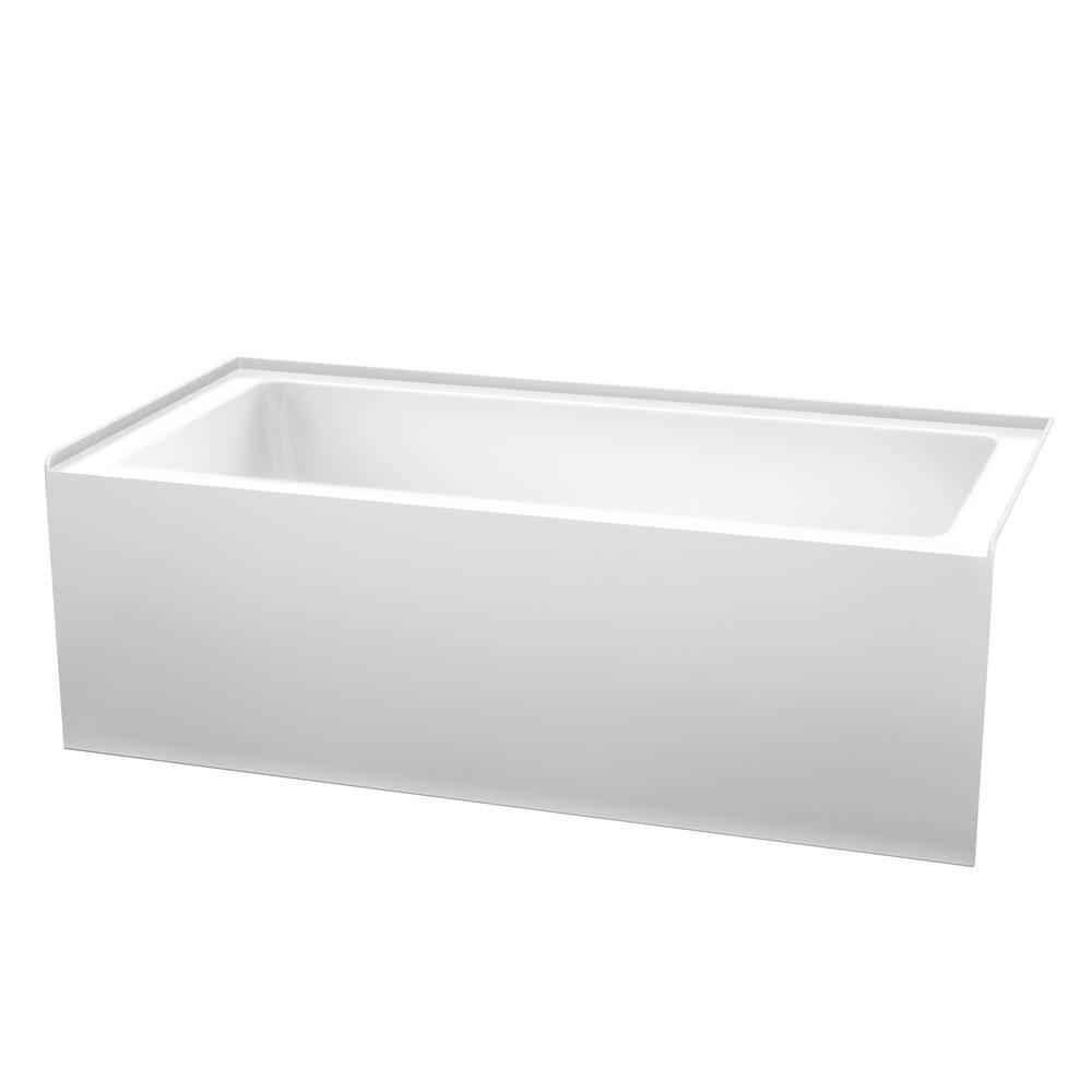 Grayley 66'' x 32'' Alcove / Tile In Soaking Acrylic Bathtub
