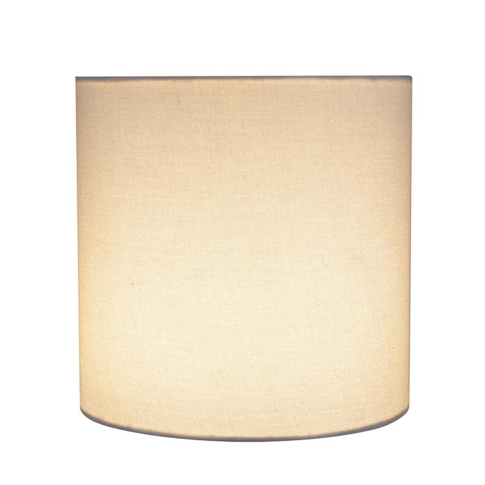 Highland Dunes 8'' H x 8'' W Linen Drum Lamp Shade