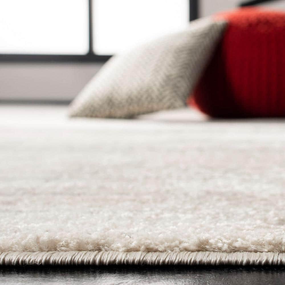 SAFAVIEH Adirondack Esmond Striped Area Rug, Ivory/Silver, 10' x 14'