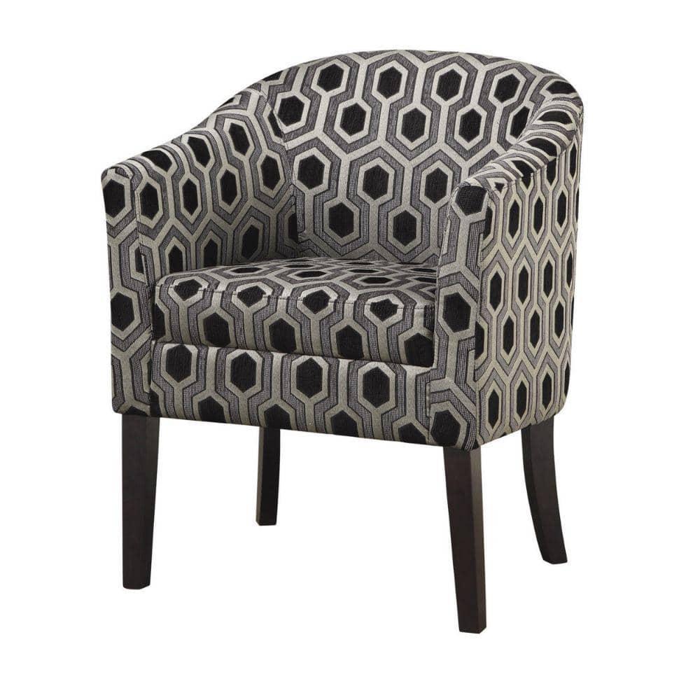 Jansen Upholstered Barrel Chair