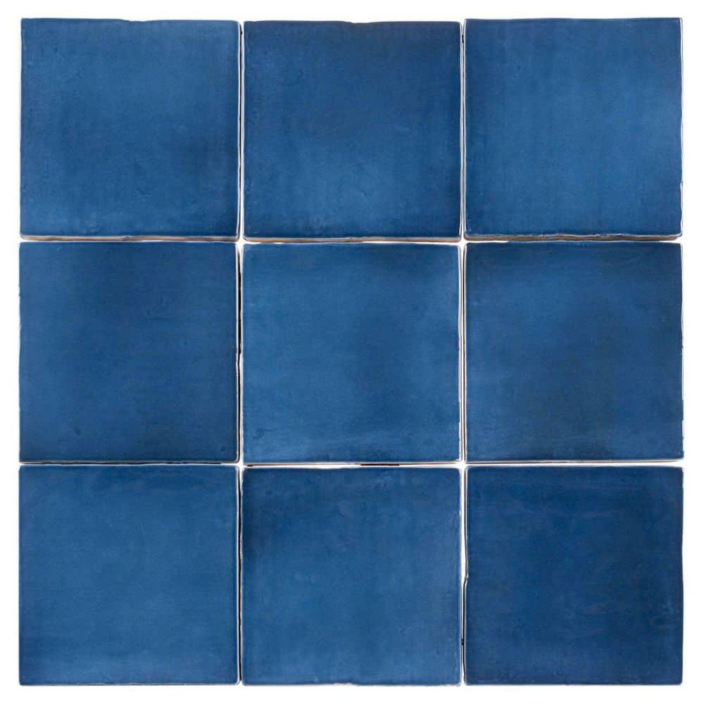 Andova Fion 4-in. Mediterranean-Inspired Glossy Ceramic Wall Tile