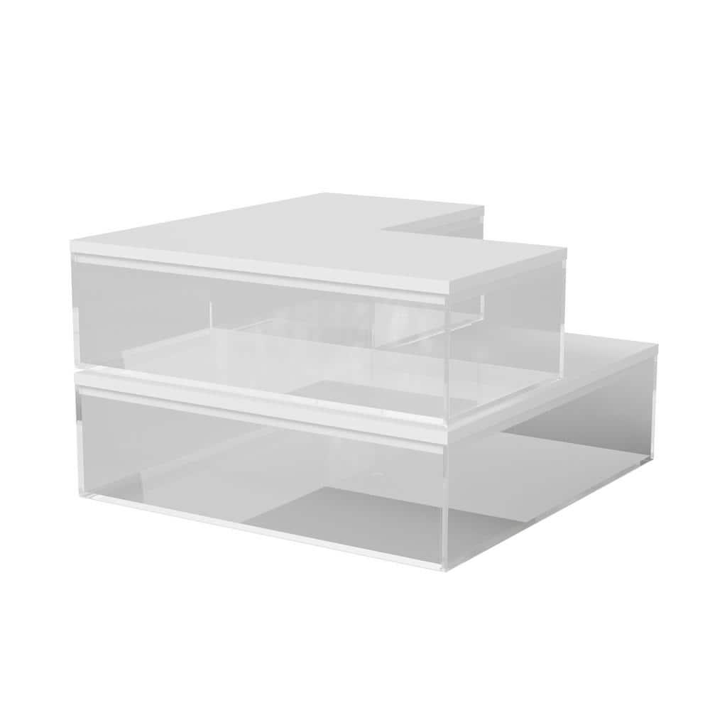 Thomas Martha Stewart 3 Stack and Slide Plastic Tray Office Desktop Organizer Set