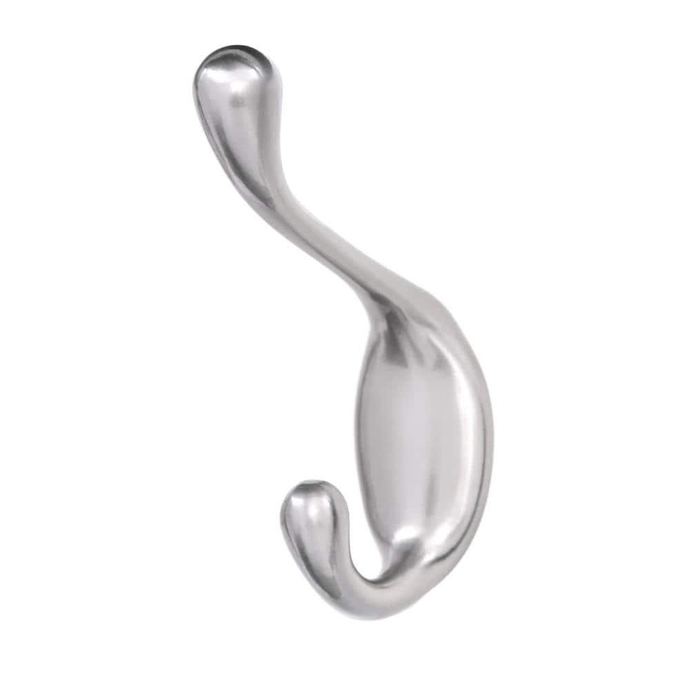 Liberty Hardware 129849 Four Hook Heavy Duty 18" Wide Coat And Hat Rack - White