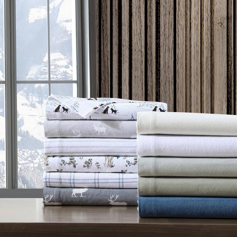 Eddie Bauer Cozy Cotton Flannel Sheet Sets