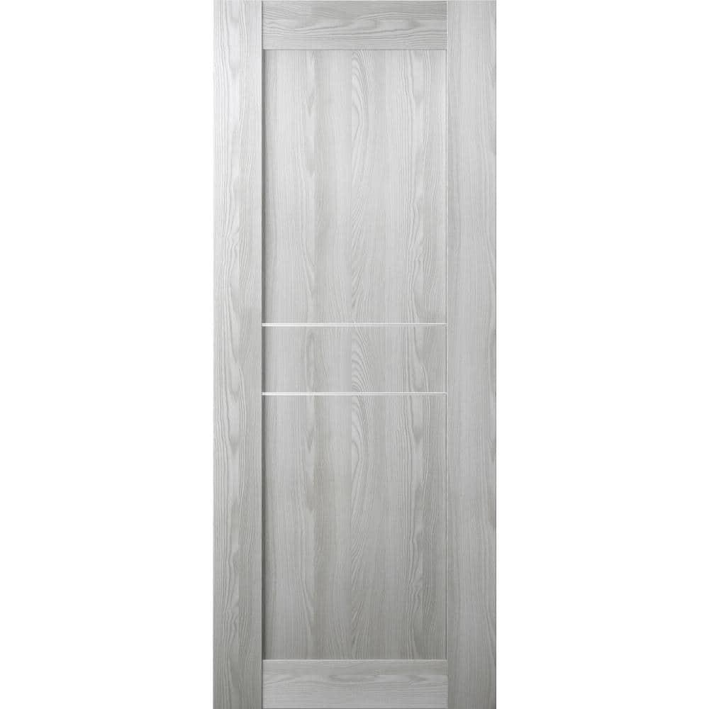 Belldinni 79.37'' Solid + Manufactured Wood Paneled Slab Door