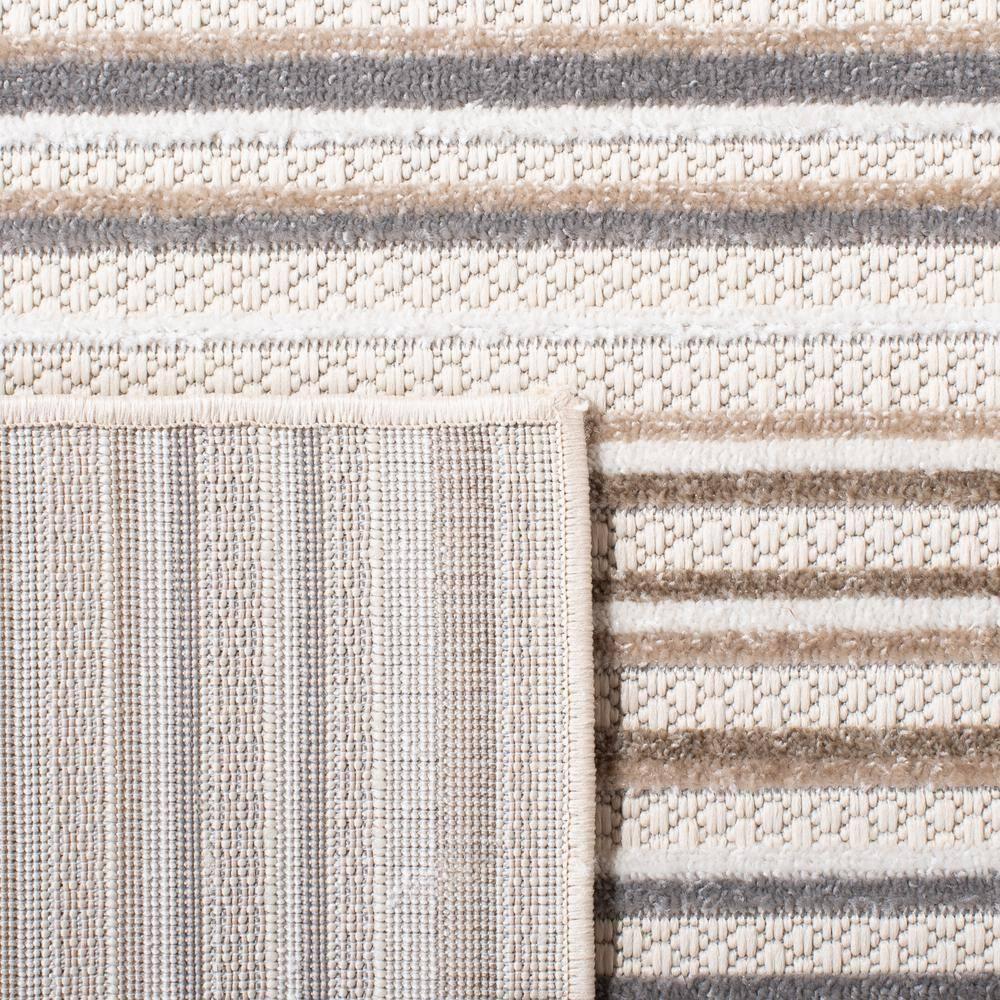 Cabana CBN323 Loomed Indoor Area Rug - Ivory/Grey - 8'x10' - Safavieh