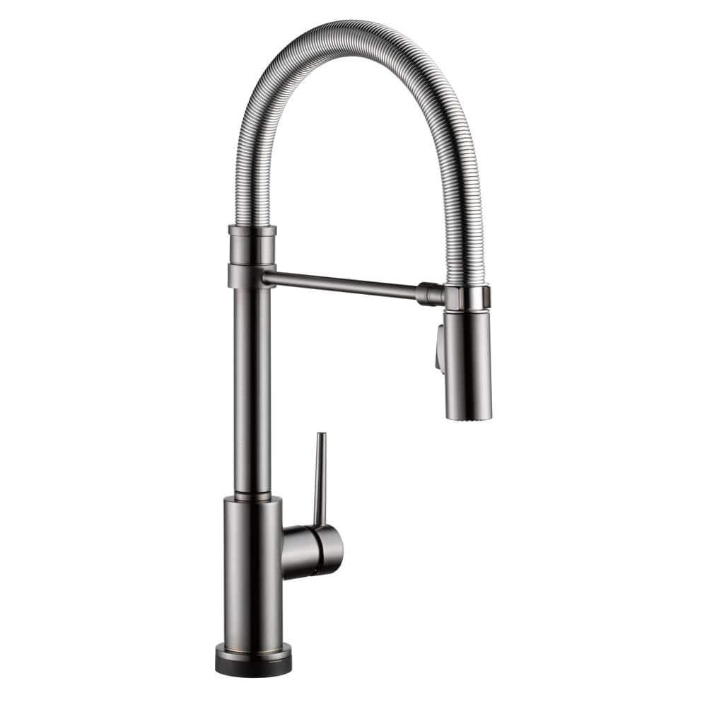 Trinsic Pro Pull Down Touch Single Handle Kitchen Faucet with Accessories