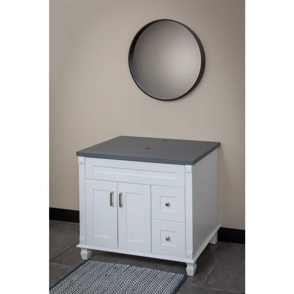 Eden Terrazzo 31'' Stone Single Bathroom Vanity Top