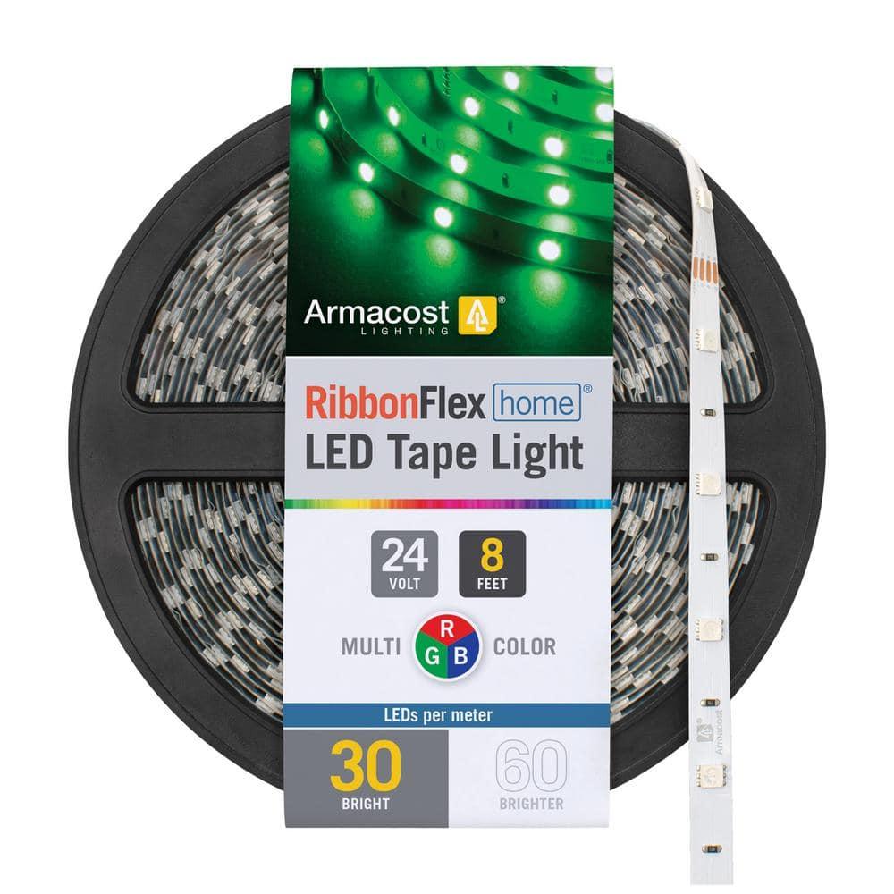 RibbonFlex Home, 24V, RGB, 30LEDs/M, IP20, 2.5M Undercabinet Strip Light
