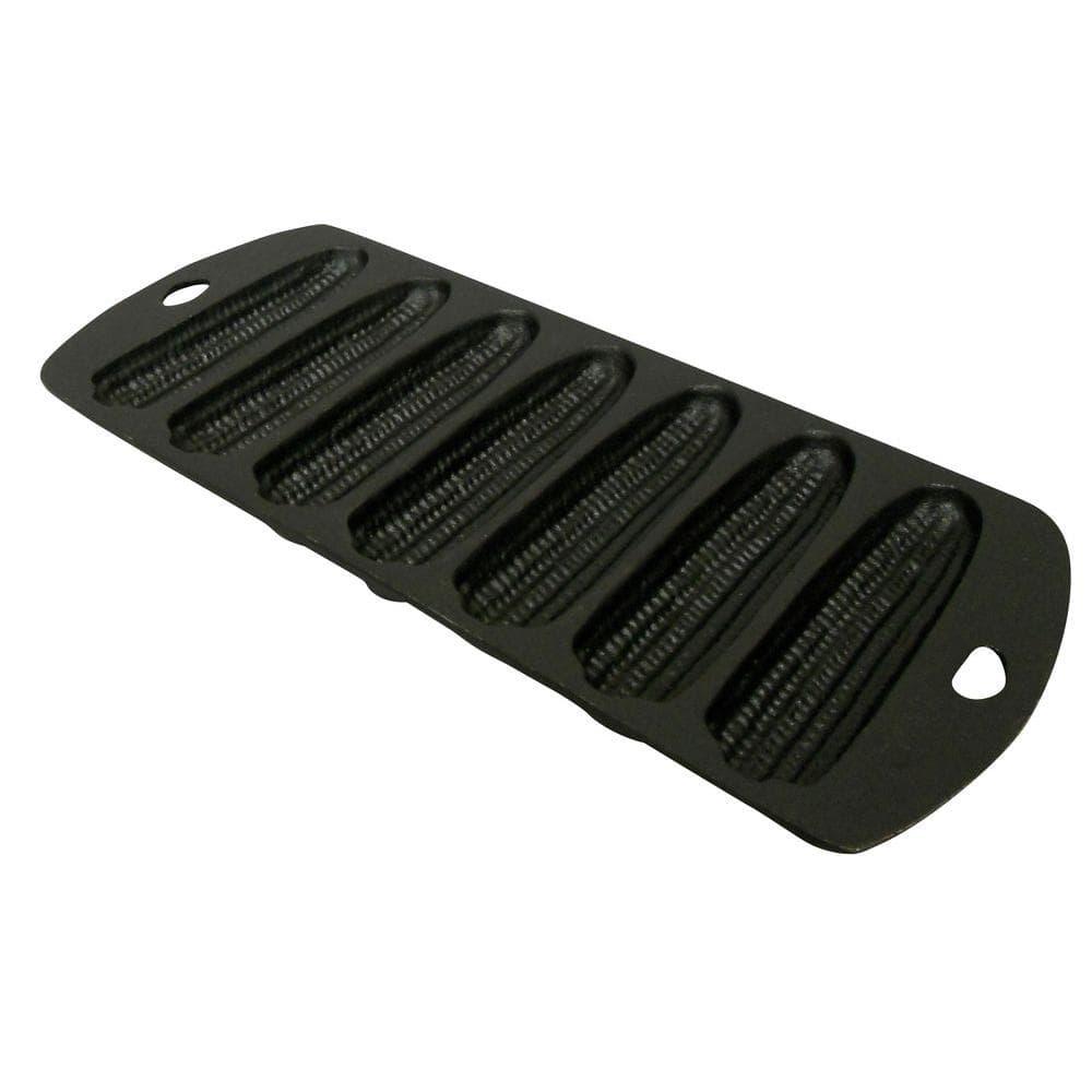 King Kooker King Kooker Seasoned Cast Iron Cob-Shaped Cornbread Pan