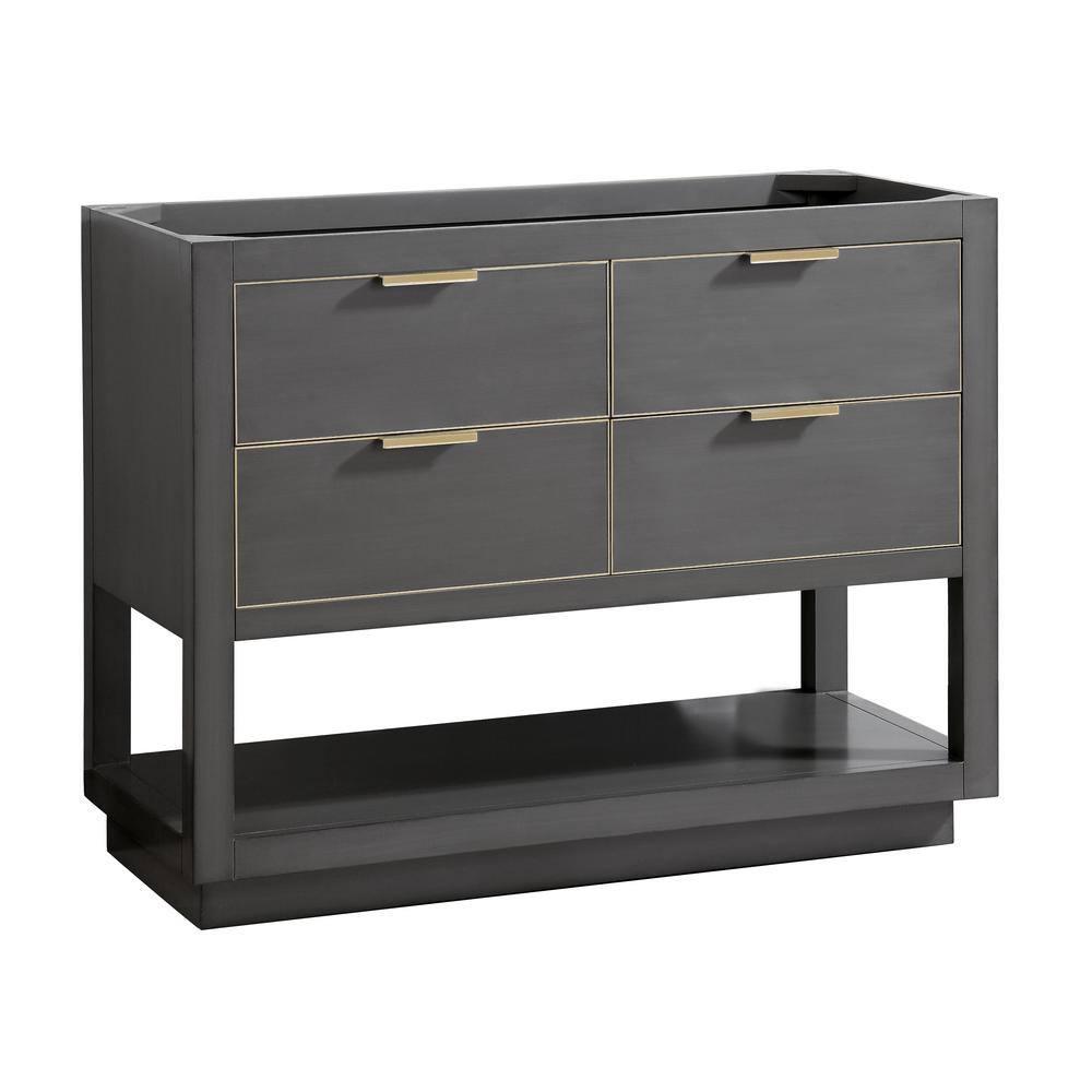 Avanity Allie-V42 Allie 42" Single Free Standing Wood Vanity Cabinet Only - Gold