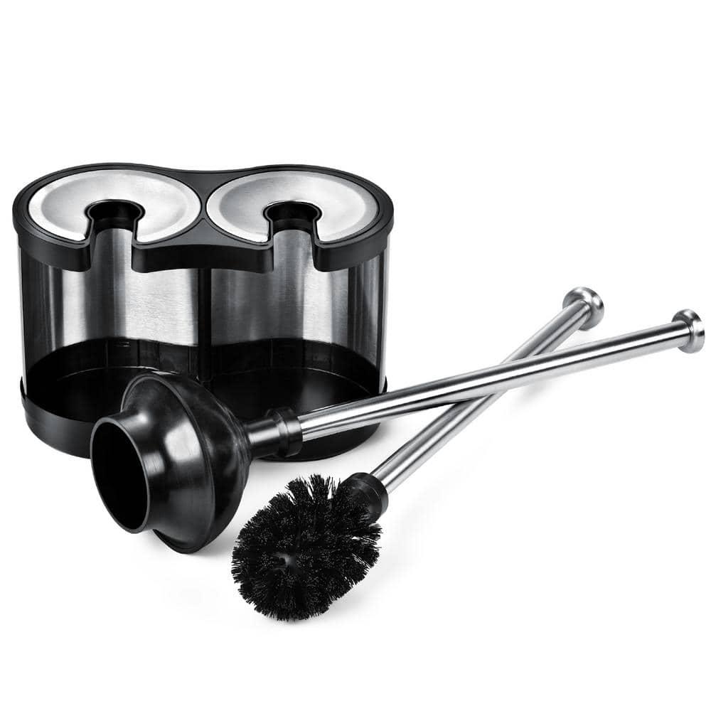FAST APPLIANCES LLC Stainless Steel Toilet Brush And Holder | Wayfair