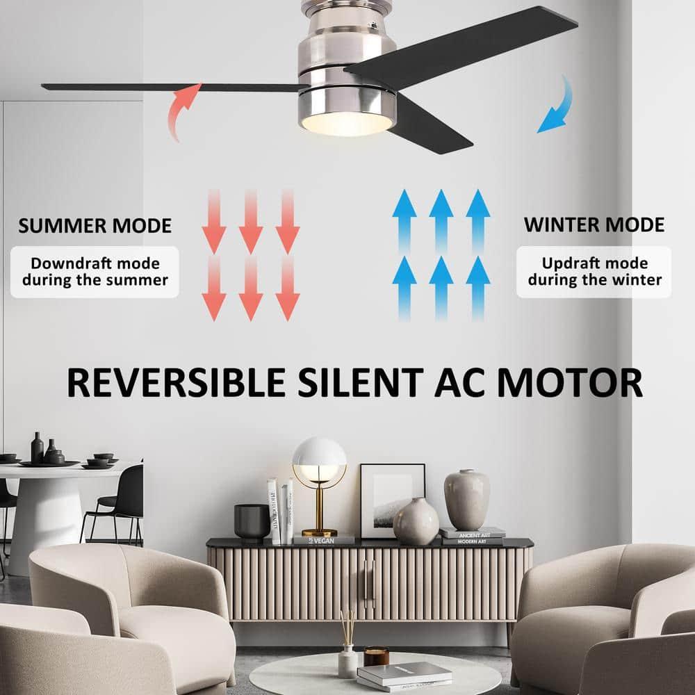CARRO Aurora 52-inch Indoor Smart Ceiling Fan with Wall Control, Light Kit Included, Works with Alexa/Google Home/Siri
