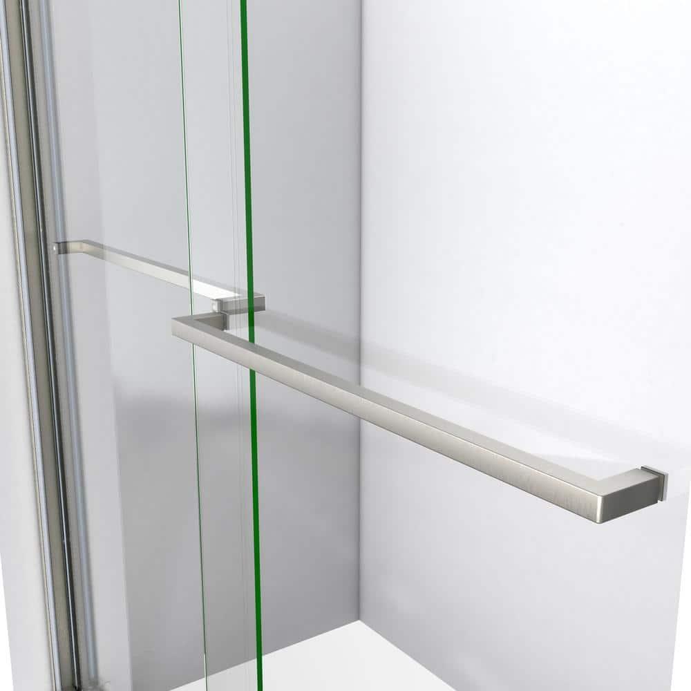 Sapphire 56" W x 76" H Frameless Shower Door