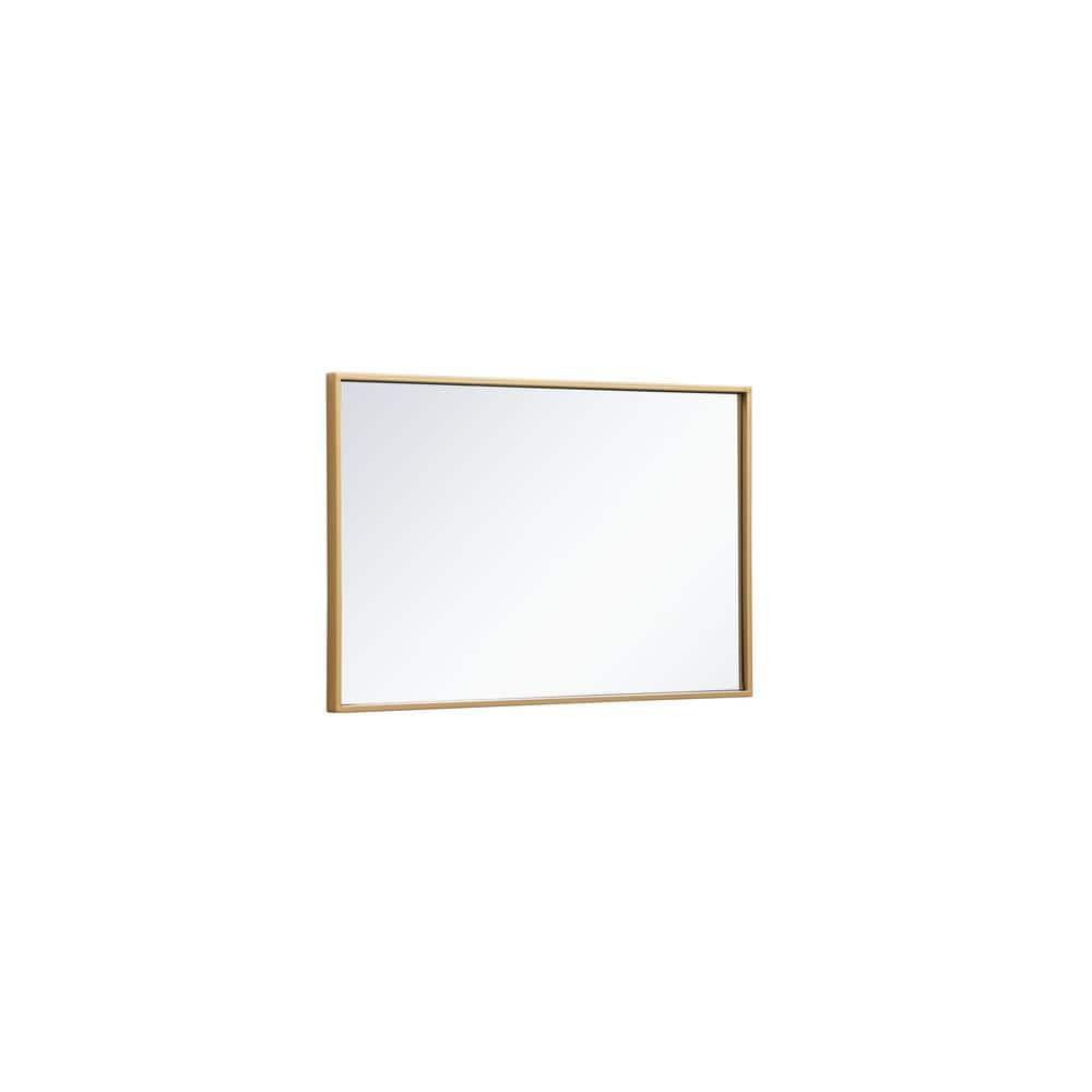 Sabine Metal Rectangle Wall Mirror
