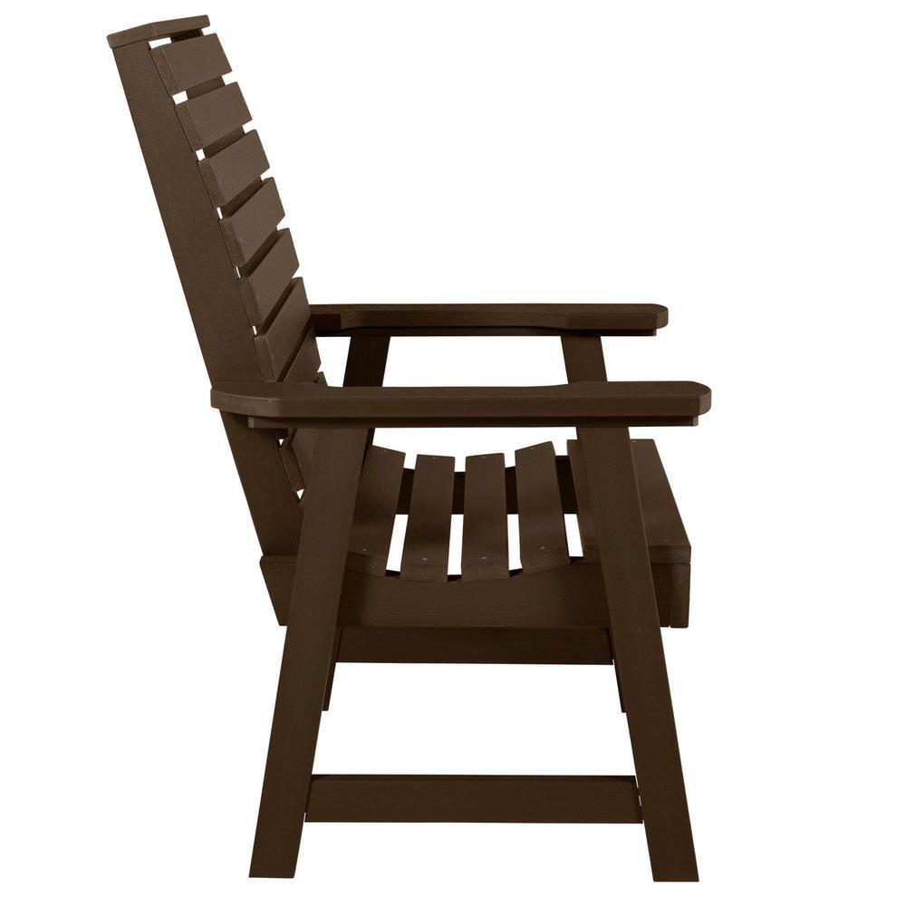 Highwood Weatherly Dining Chair - Dining Height, Outdoor, Eco-friendly, Synthetic Wood