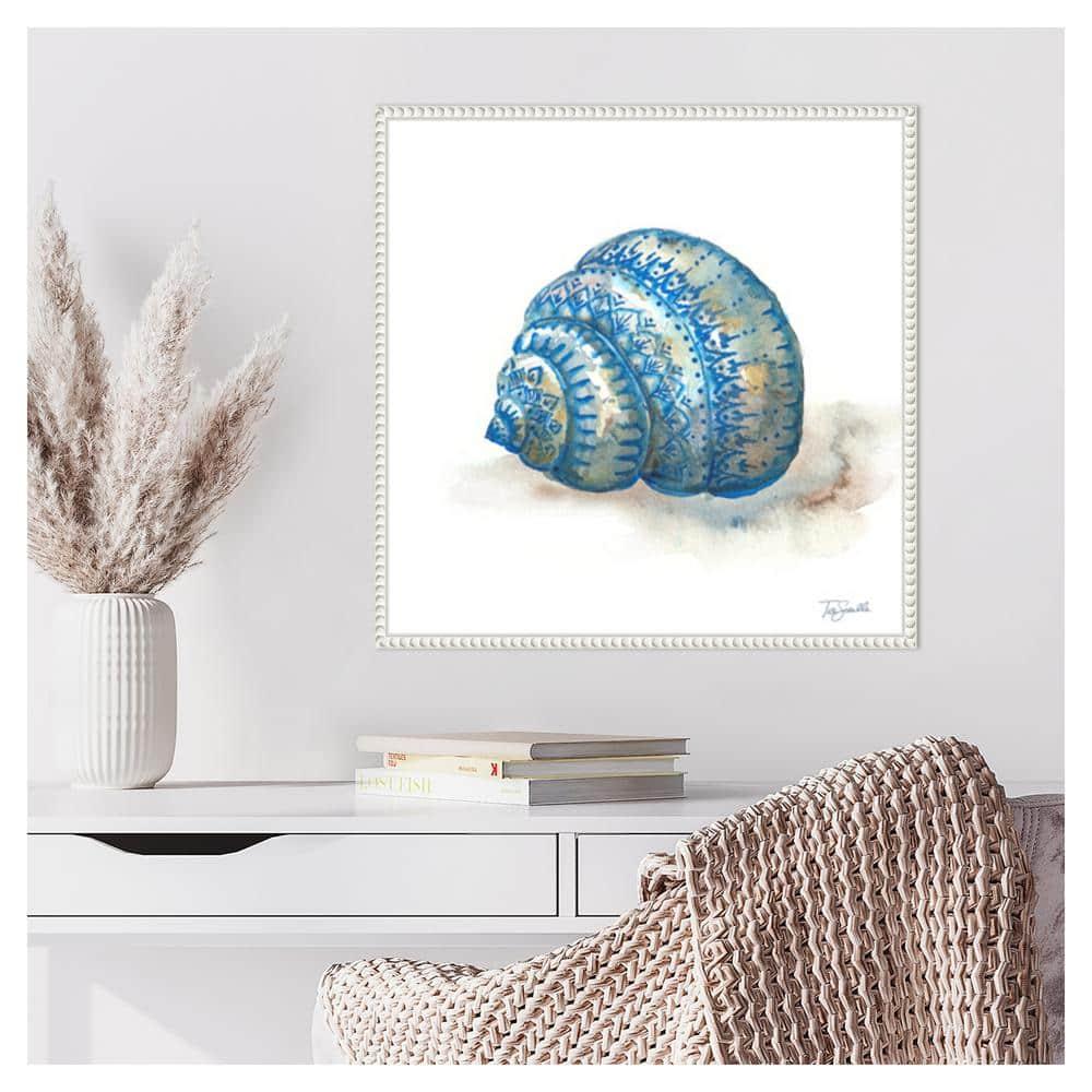 Amanti Art 22"x22" Bohemian Shells I by Tre Sorelle Studios Framed Canvas Wall Art Print