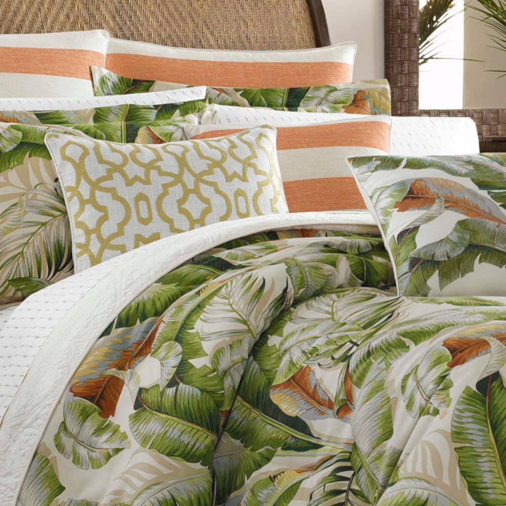 Tommy Bahama Home Tommy Bahama Palmiers Cotton Reversible 4 Piece Comforter Set
