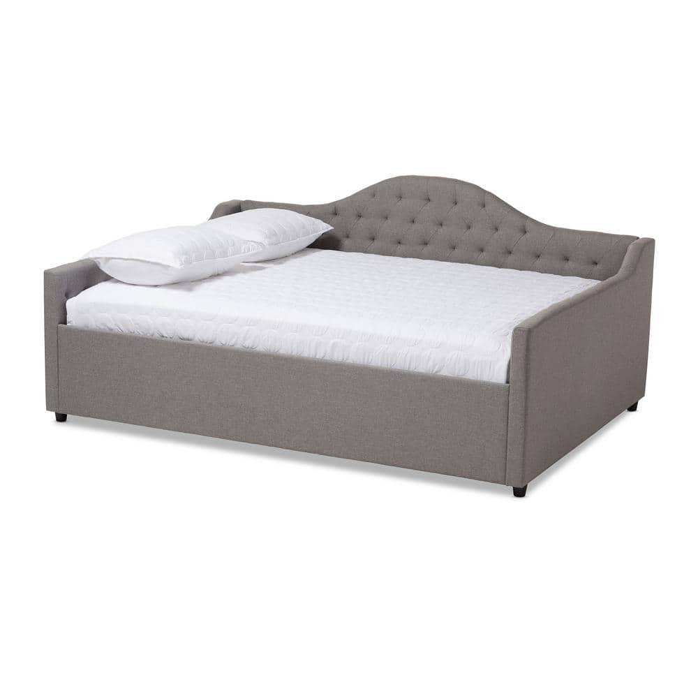 Baxton Studio Eliza Modern and Contemporary Fabric Upholstered Daybed
