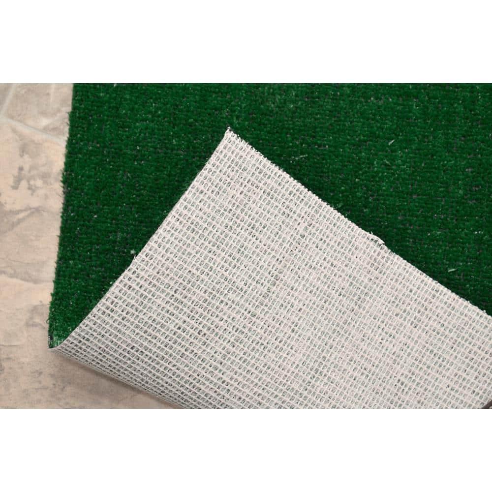 Garland Rug Artificial Grass Green Indoor/Outdoor Area Rug, 4' x 6'