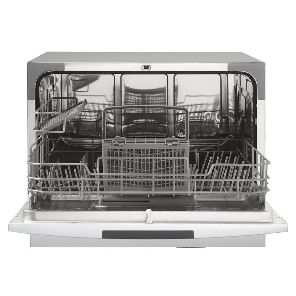 Danby DDW631SDB 6 Place Setting Countertop Dishwasher in Silver