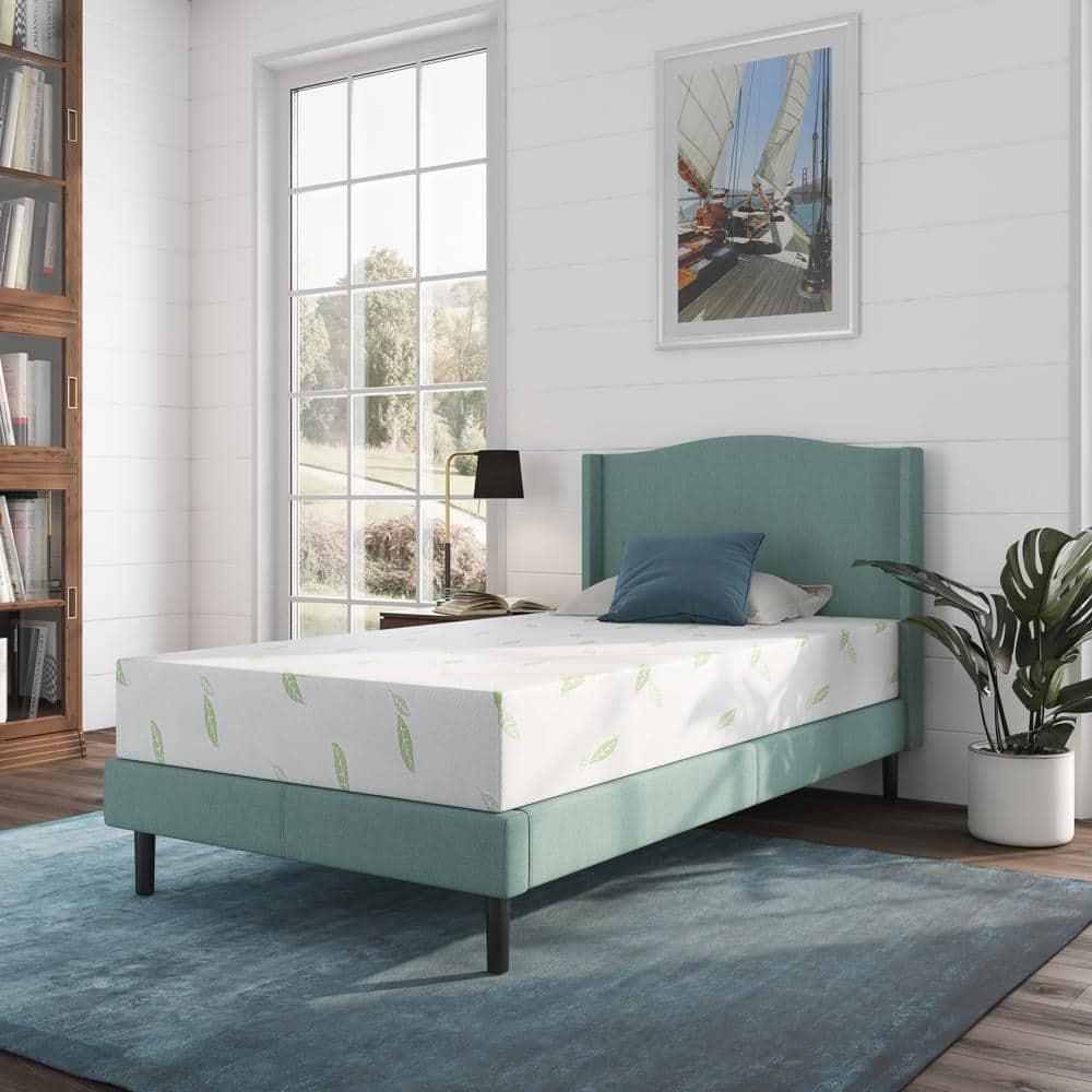 Nap Queen Anula, Green Tea Infused Medium Firm Memory Foam Mattress